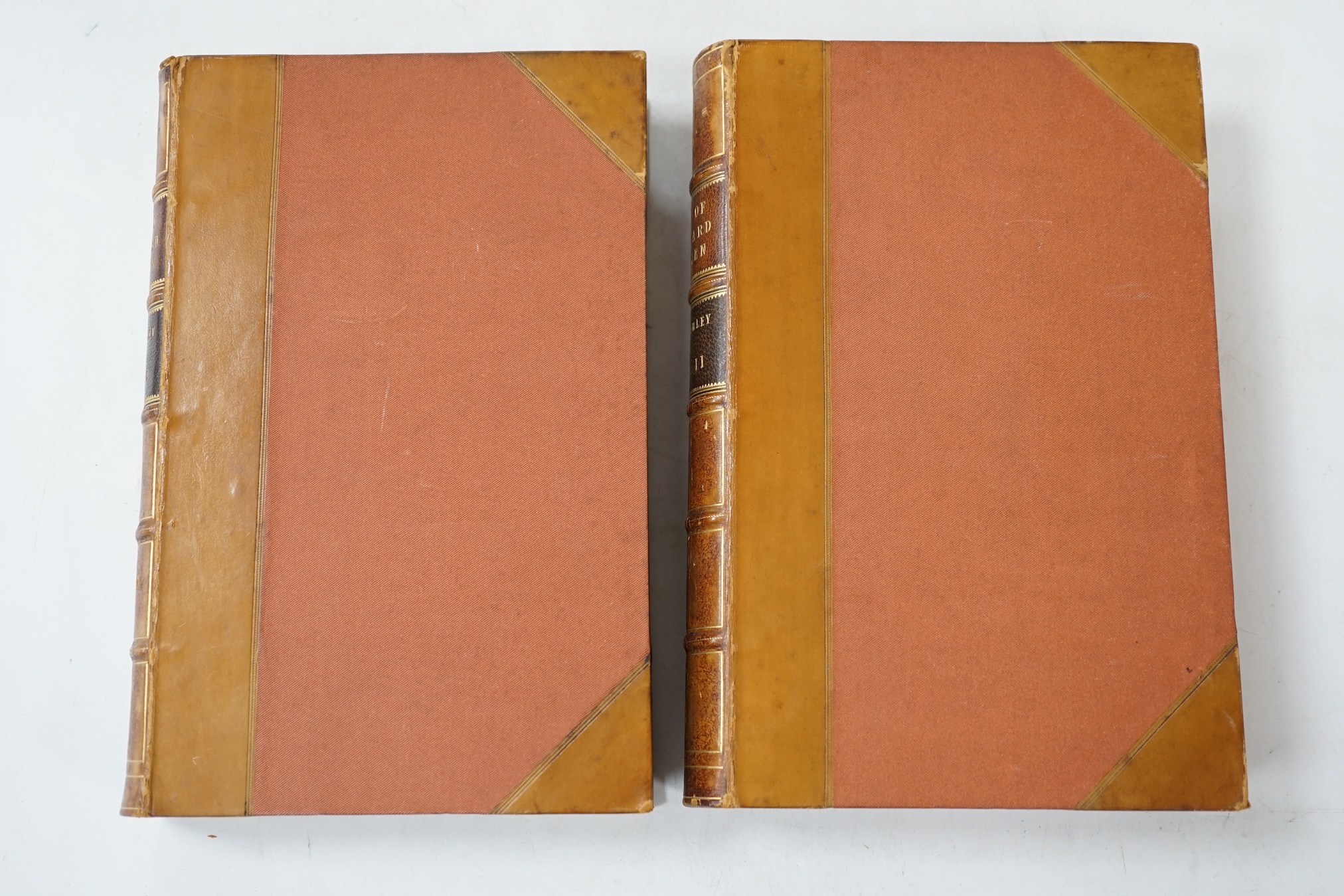 Morley, John - The Life of Richard Cobden, 2 vols, half calf, Chapman and Hall, London, 1881